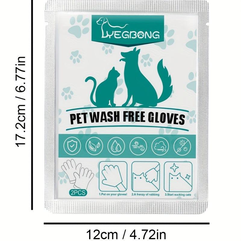 Disposable Pet Cleaning Gloves Dry Cleaning Glove