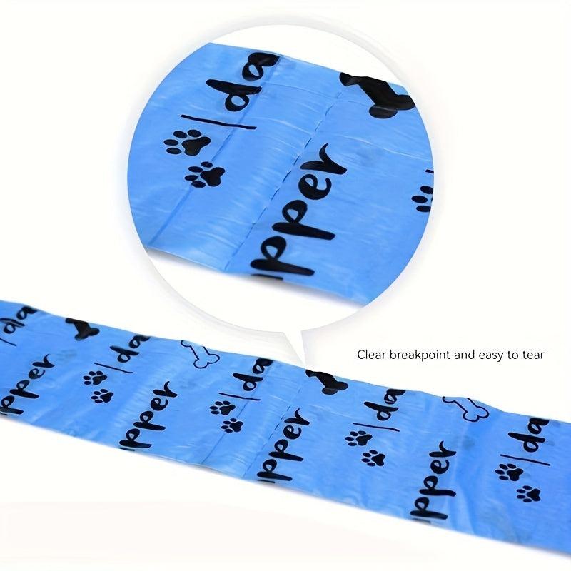 Thickened Pet Waste Bags 36-Pack Leak Proof Dog Poop Bags Outdoor Supplies