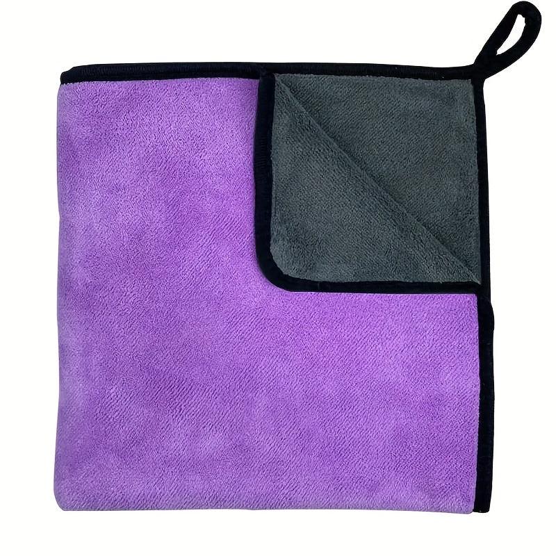 Soft Fiber Pet Bath Towel Absorbent Quick Dry Dog Grooming Towel