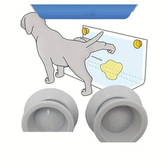 Portable Wall Magnet Pet Pee Pad Holders - Train Your Dog Easily