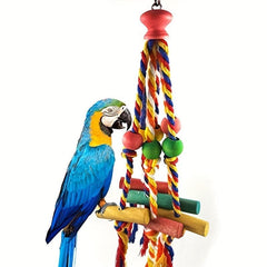 Bird Chew Toy Funny Cotton Rope Parrot Toy Bite Resistant