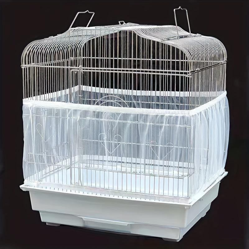 Parrot Seed Catcher Mesh Net Cover for Tidy Cages
