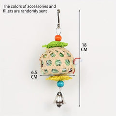 Parrot Natural Grass Woven Toys For Budgerigar