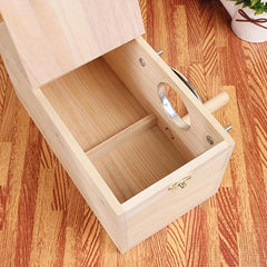 Wooden Bird Parakeet Nest House for Budgie Cockatiel Breeding