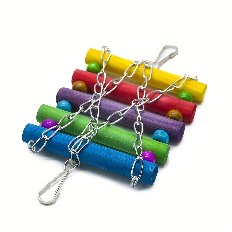 Small Parrot Swing Parrot Chew Toys Hanging Bridge Swing Toy Bird Hammock