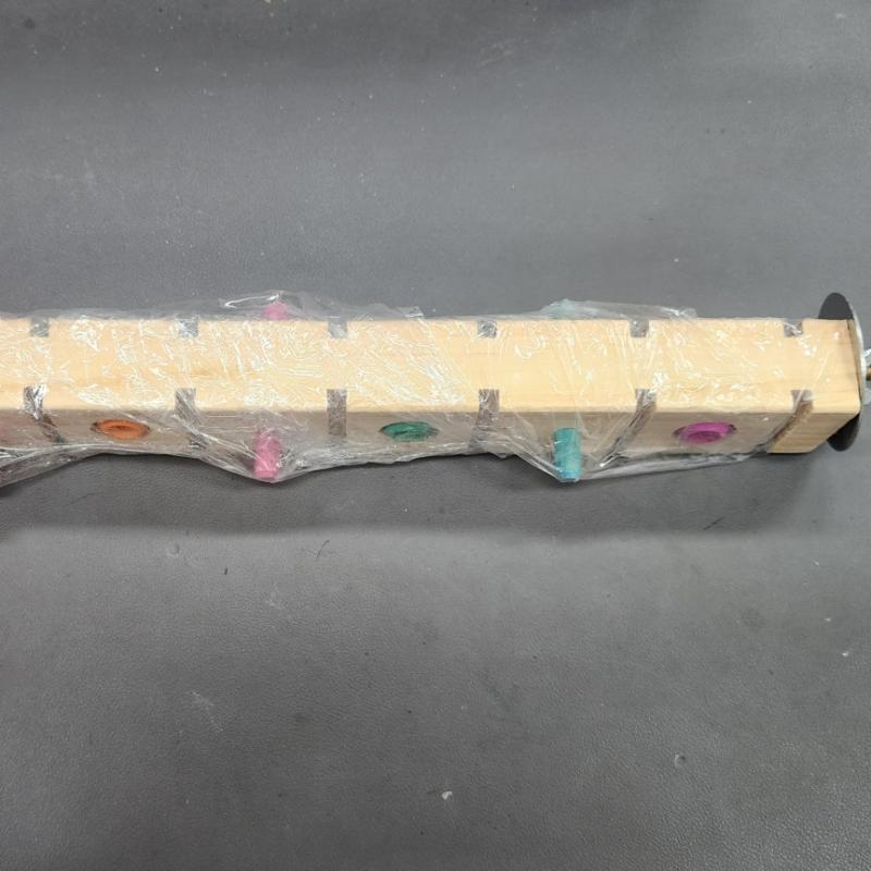 Funny Bird Wood Perch Platform for Parrot Stand Pole