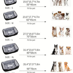 Cozy Pet Bed House for Large Dogs and Cats with Cushion
