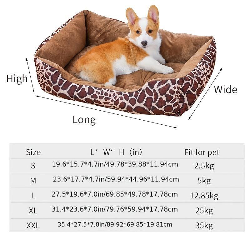 Cozy Pet Bed Sofa for Large Dogs Soft Cushion