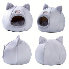 Soft and Warm Cozy Cat Bed for Winter