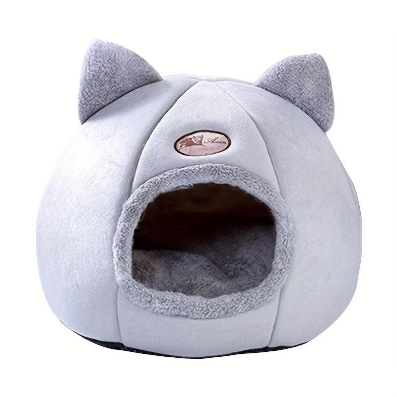 Soft and Warm Cozy Cat Bed for Winter