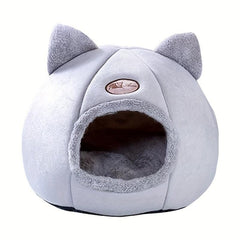 Soft and Warm Cozy Cat Bed for Winter