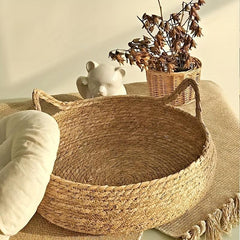 Rattan Cat Bed for Small Dogs and Cats