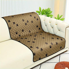 Pet Paw Print Mat Cartoon Blanket Soft Comfortable