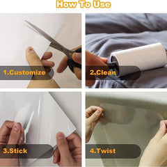 5pcs Cat Training Mats Anti Scratch Deterrent Tape Pad for Furniture