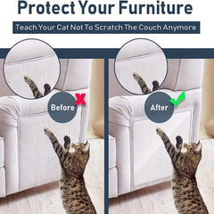 5pcs Cat Training Mats Anti Scratch Deterrent Tape Pad for Furniture