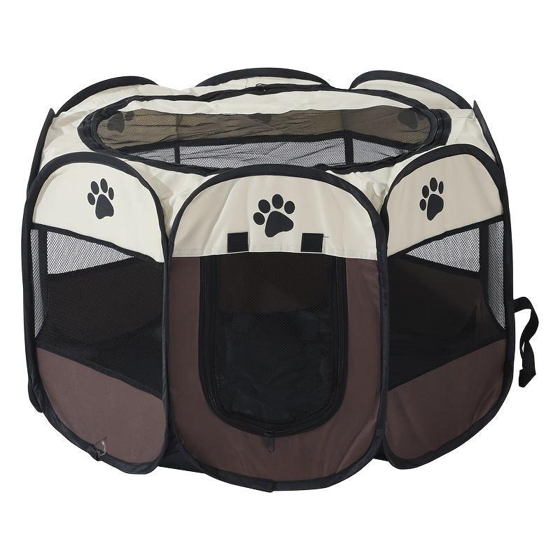 Foldable Pet Playpen Indoor for Dogs Cats Rabbits