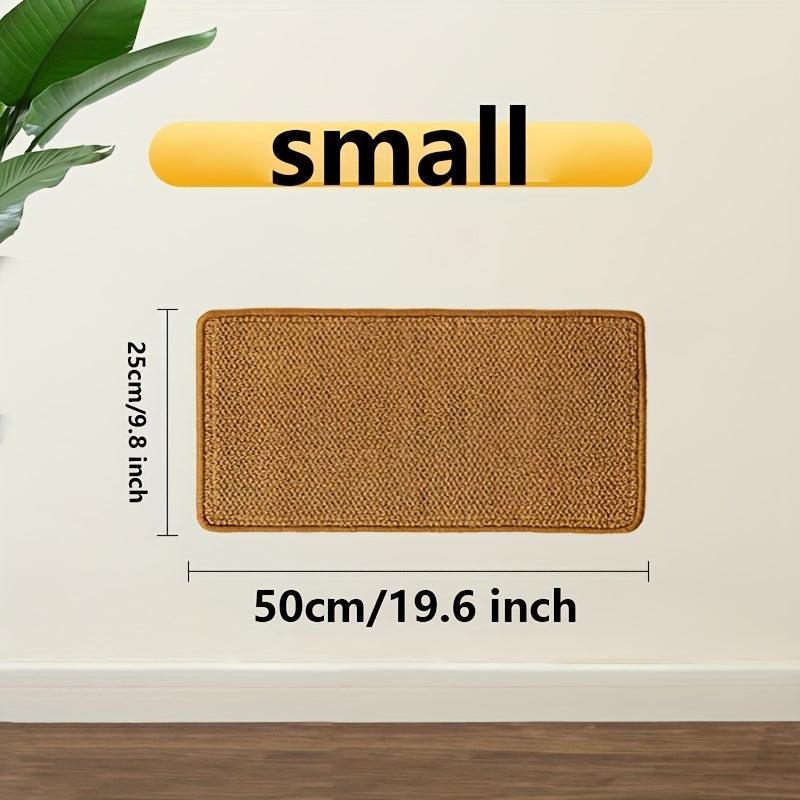 Sisal Cat Scratcher Mat with Magic Stickers
