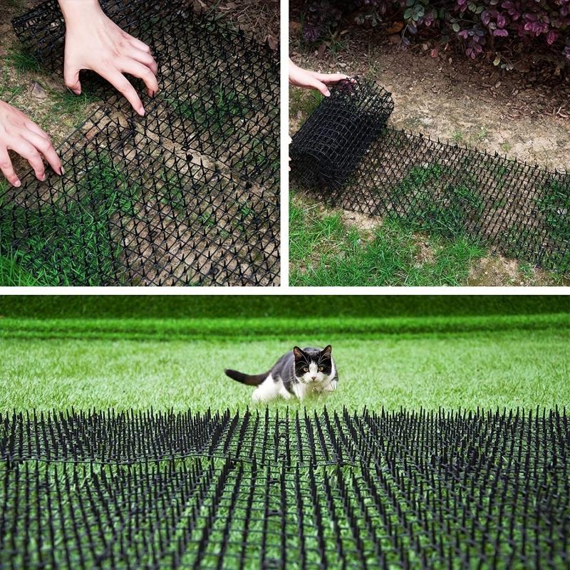 Cat Scat Mat with Spikes 198x27 Prickle Strips Anti-Cats Digging Stopper