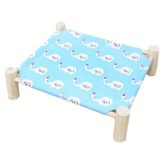 Cats Hammock Elevated Cat Bed Puppy Removable Bed