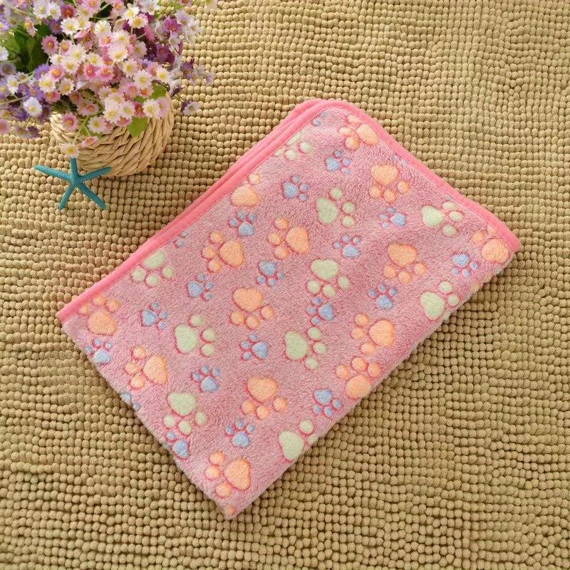 Snuggle Pet Blanket Soft Fleece Mat Cute Print