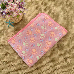 Snuggle Pet Blanket Soft Fleece Mat Cute Print