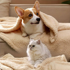 Soft Warm Pet Blanket for Couches and Sofa