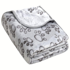 Soft Fleece Dog Blanket Fluffy Pet Blanket Warm Sleep Mat