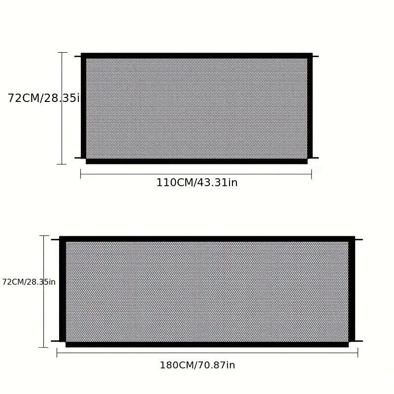 Portable Pet Dog Fence Folding Isolation Net Safety Barrier