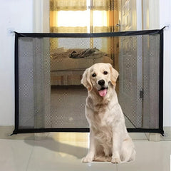 Portable Pet Dog Fence Folding Isolation Net Safety Barrier