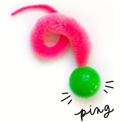 Interactive Magic Worm Ball Cat Toy - Indoor Playtime Entertainment