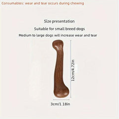Dog Chew Toy Bone Shaped Interactive Play Beef Flavor Toy