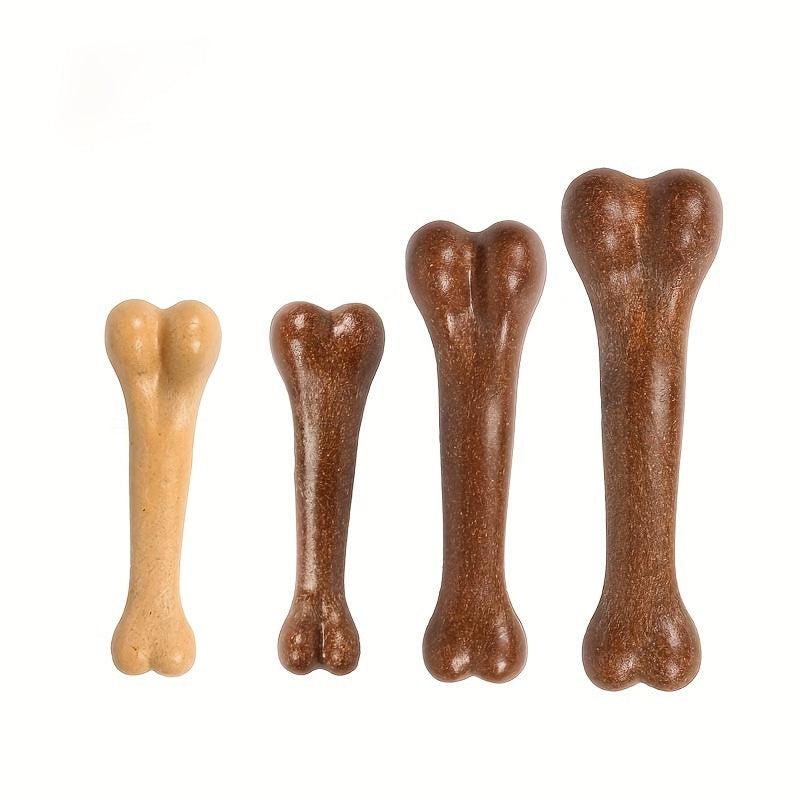 Dog Chew Toy Bone Shaped Interactive Play Beef Flavor Toy