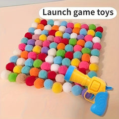 Interactive Launch Training Cat Toys Creative Kittens Mini Pompoms Games