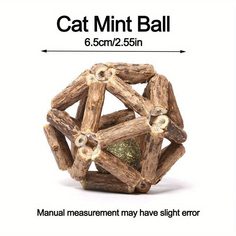 Catnip Toys Ball Kitten Teething Toy Interactive Pet Supplies