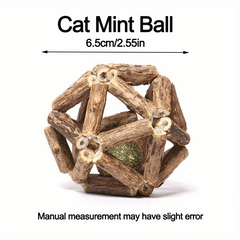 Catnip Toys Ball Kitten Teething Toy Interactive Pet Supplies