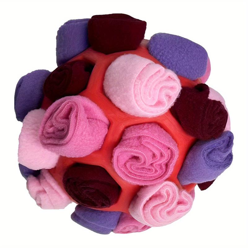 Interactive Dog Puzzle Toy Snuffle Ball Portable Pet Enrichment