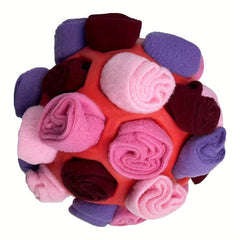 Interactive Dog Puzzle Toy Snuffle Ball Portable Pet Enrichment