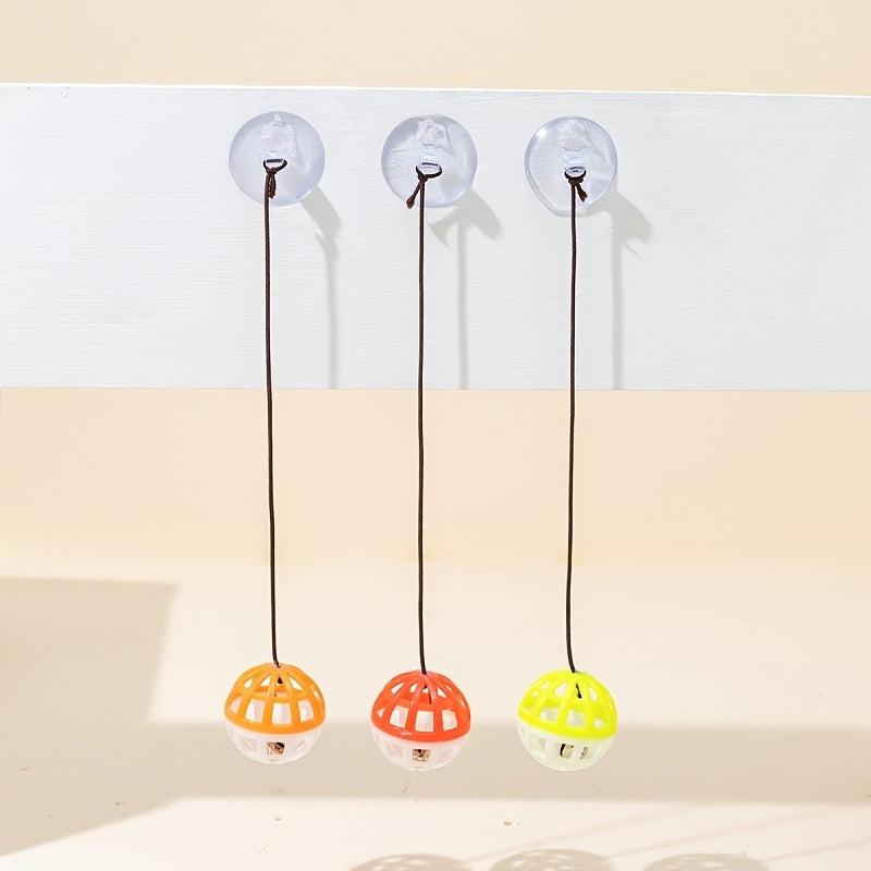 Lizard Bell Balls Interactive Cat Toys