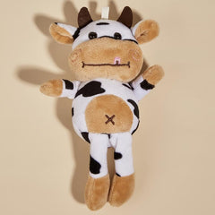 Pet Cow Plush Toy Anxiety Relief Calming Aid for Cats Dogs
