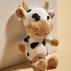Pet Cow Plush Toy Anxiety Relief Calming Aid for Cats Dogs