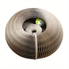Magic Organ Cat Scratching Board with Toy Bell Interactive Scratcher