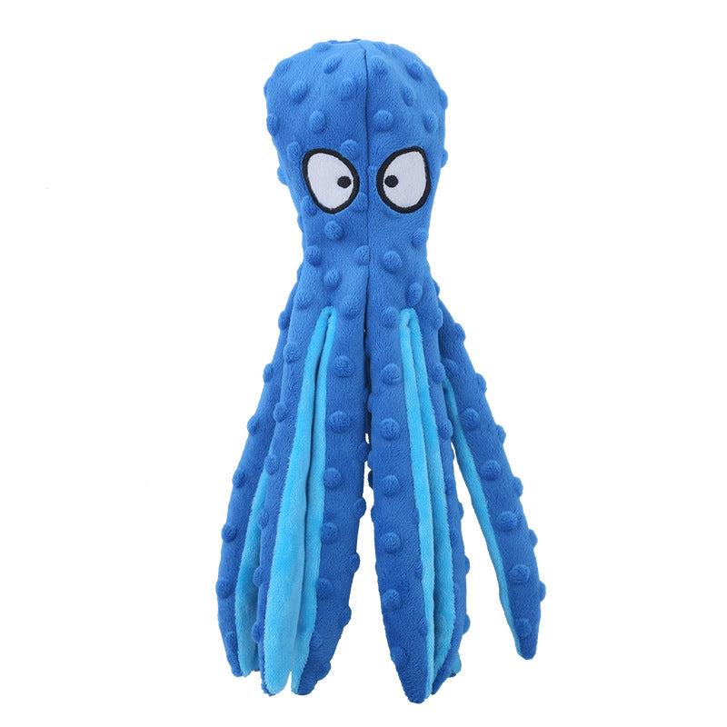 Durable Octopus Squeaky Dog Toy