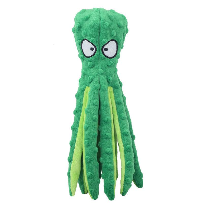 Durable Octopus Squeaky Dog Toy