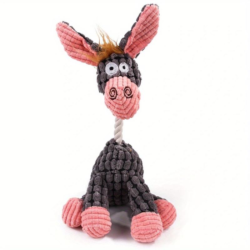 Durable Donkey Pet Toy for Dog's Playtime