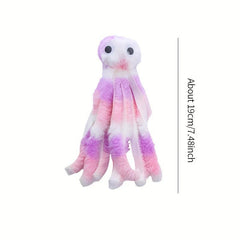 Octopus Pet Plush Toy Chew Durable Cat Toy For Cat And Dog