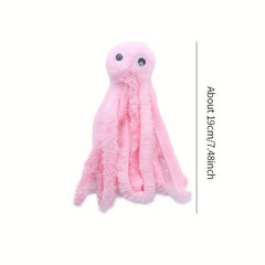 Octopus Pet Plush Toy Chew Durable Cat Toy For Cat And Dog
