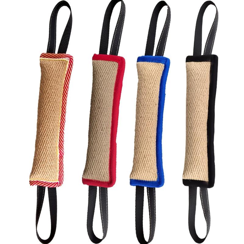 Durable Dog Chew Toy with Dual Handles Assorted Varieties