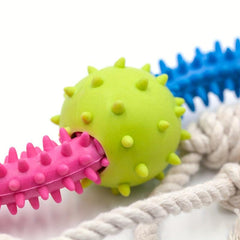 1pc Cotton Rope Dog Toy Interactive Dental Care Supplies