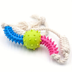 1pc Cotton Rope Dog Toy Interactive Dental Care Supplies