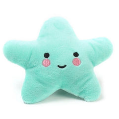 Star Shaped Dog Chew Toy with Squeaker